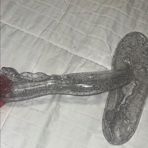 Clear Glittery Shoe Inserts